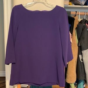 Purple loft top